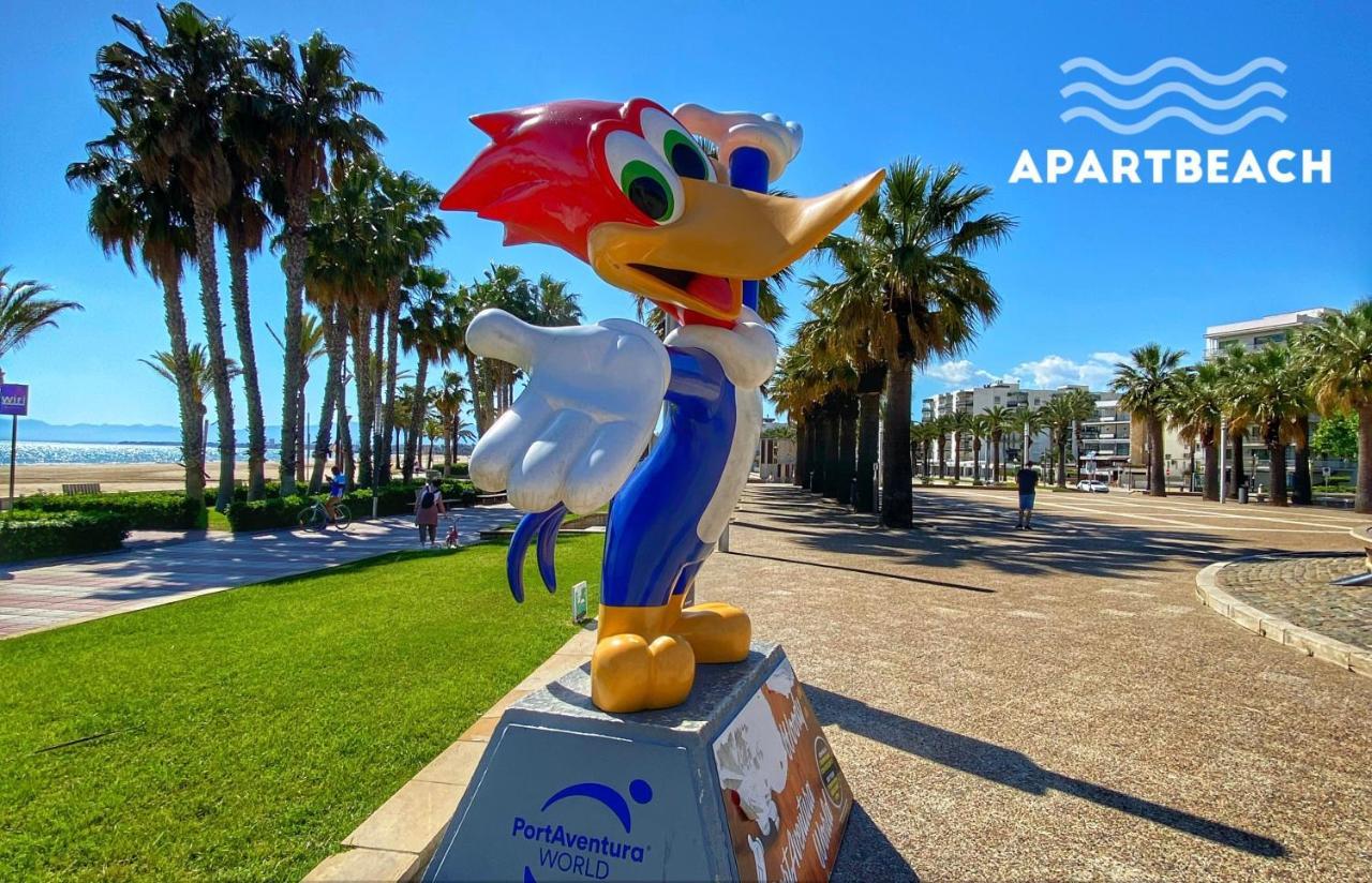 Apartbeach Novelty 3º Frente Playa Y Gran Terraza Salou Eksteriør billede