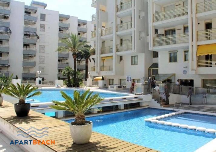 Apartbeach Novelty 3º Frente Playa Y Gran Terraza Salou Eksteriør billede